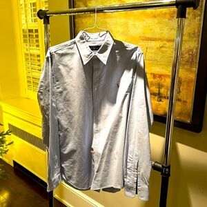 Light blue Ralph Lauren button down
